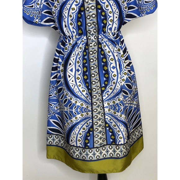 Banana Republic 100% Periwinkle Silk Dress - Small - Picture 7 of 9